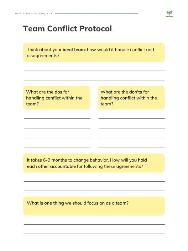 Team Conflict Protocol thumbnail