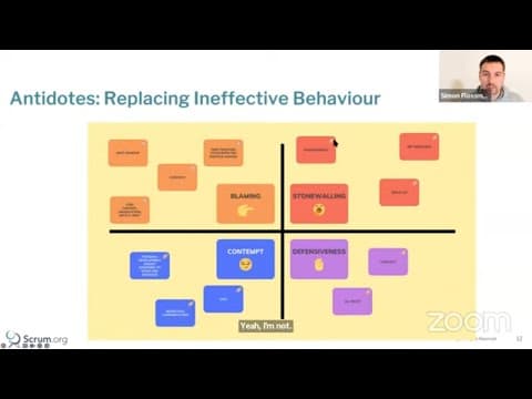 Scrum.org Webinar - Unlocking the Secrets of Successful Scrum Teams - Navigating Conflict with the Team Toxins Concept thumbnail